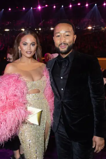 Chrissy Teigen and John Legend in April 2022