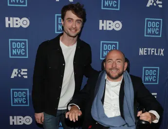 Daniel Radcliffe and David Holmes