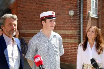 Crown Prince Christian and Queen Mary