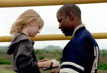 Denzel Washington y Dakota Fanning
