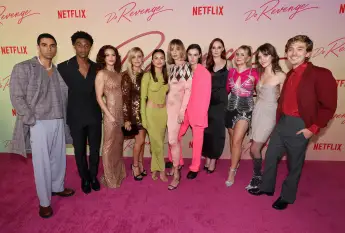 Do Revenge stars together on the red carpet