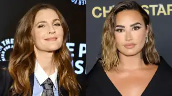 Drew Barrymore and Demi Lovato