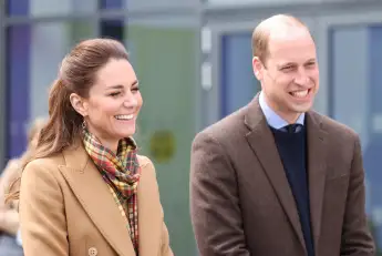 Duchess Kate and Prince William have fun with Scottish charity