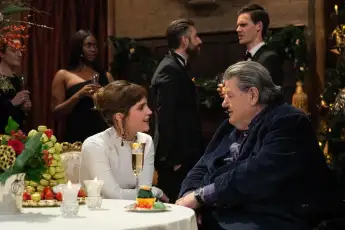 Emma Watson and Robbie Coltrane in 2022