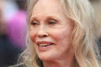 Faye Dunaway attends the screening of Furiosa: A Mad Max Saga during the 77th Cannes Film Festival at Palais des Festiva