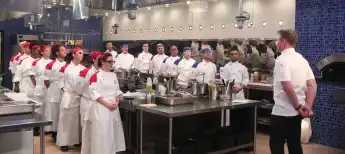 Gordon Ramsay in 'Hell's Kitchen'.