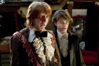 Rupert Grint and Daniel Radcliffe in 'Harry Potter and the Goblet of Fire'.