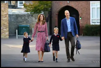 Duchess Kate, Prince William, Prince George, Princess Charlotte
