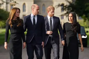 Duchess Kate, Prince William, Prince Harry, Duchess Meghan