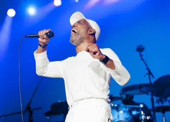 Jul 20 2012 Raleigh North Carolina USA Singer FRANKIE BEVERLY and Maze performs live as the