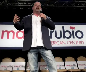 Feb 21 2016 North Las Vegas Nevada U S Pawn Stars personality RICK HARRISON appears on beha