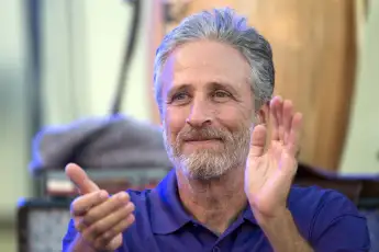 June 21 2016 West Point DC United States of America Comedian Jon Stewart applauds athletes pa