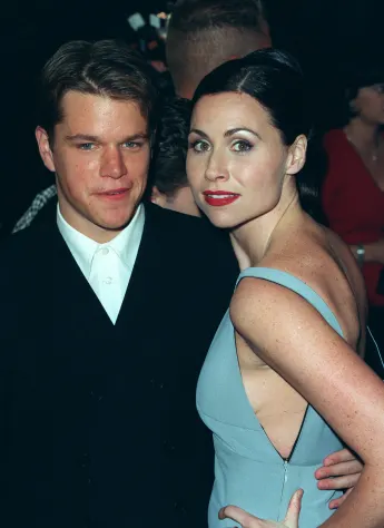 Matt Damon & Minnie Driver Actors Matt Damon & Minnie Driver 12 December 1997 PUBLICATIONxINxGERxSUIxAUTxONLY Copyright