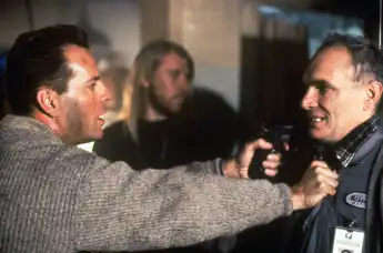 Bruce Willis & Tom Bower Film: Die Hard 2; Die Hard 2: Die Harder (1992) Director: Renny Harlin 02 July 1990 PUBLICATION