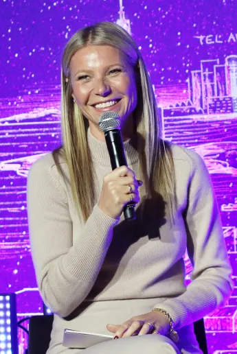 NEW YORK, NY- February 03: Gwyneth Paltrow at the grand opening of the JVP International Cyber Center in New York City o