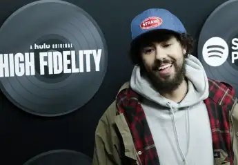 Ramy Youssef arrives on the red carpet at the High Fidelity New York Premiere at The Metrograph on Thursday, February 1