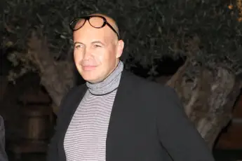 March 12, 2020, Sparta, Greece: Actor BILLY ZANE attends in the dinner at the town of Sparta. Zane is to run in the Olym