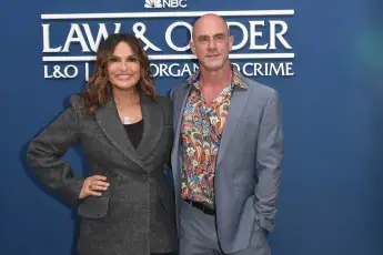 Mariska Hargitay and Christopher Meloni law & order
