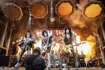 Kiss live in Tonsberg, Norway Tonsberg, Norway. 15th, July 2023. The American rock band Kiss performs a live concert at