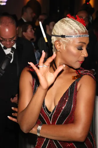 HUNTINGTON, NY - JULY 30: Tiffany Haddish at A Great Gatsby Affair hosted by Tiffany Haddish at Oheka Castle in Huntingt