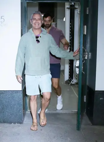 Andy Cohen on Watch What Happen Live with Andy Cohen Featuring: Andy Cohen Where: New York, United States When: 03 Aug 2