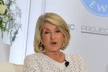 LAS VEGAS, NV - AUGUST 7: Martha Stewart speaks during Project, Magic and Sourcing during the Magic fashion trade show a