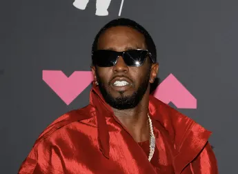 Sean P. Diddy Combs arrives in the press room at the 2023 MTV Video Music Awards VMA s at the Prudential Center in Newar