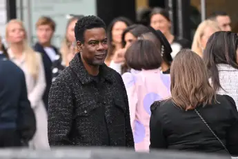 PFW Chanel Arrivals Chris Rock attending the Chanel SS 24 show during Paris Fashion Week on October 3, 2023 in Paris, Fr