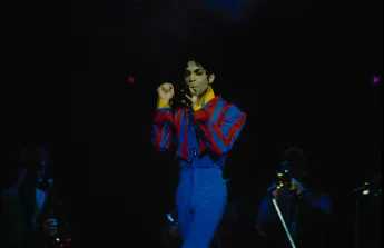 UNITED  STATES  -    American  singer  and  musician  Prince  in  concert,  circa  1995.DMI/The  L