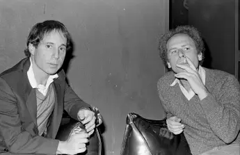 UNITED  STATES  -  APRIL  01:    Paul  Simon  and  Art  GarfunkelDMI/The  LIFE  Picture  Collectio