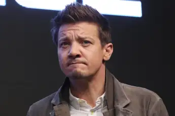 Hollywood star Jeremy Renner Hollywood star Jeremy Renner Hollywood star Jeremy Renner attends a press conference in Seo