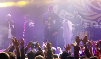 E17031623.JPG CIUDAD DE MEXICO Brand/Marca-Celebracion.- La banda estadounidense de rap, Wu-Tang Clan, se presenta en la