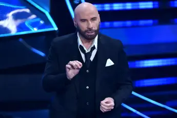 Sanremo (Im) 07/02/2024 - 74Â° Festival di Sanremo / foto Image nella foto: John Travolta *** Sanremo Im 07 02 2024 74th