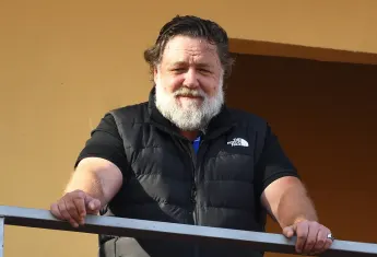 Sanremo Festival 2024 Sanremo Festival 2024 Russell Crowe Sanremo Imperia Italy PUBLICATIONxNOTxINxFRAxESPxUKxUSAxBELxPO