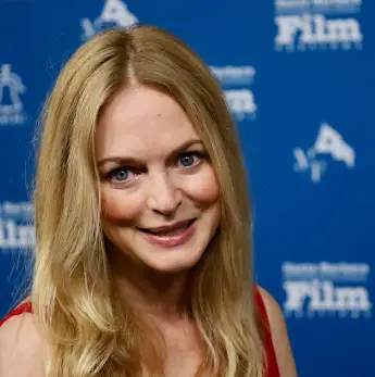 February 17, 2024, Santa Barbara, Ca, USA: Heather Graham on the Red Carpet for the showing of her movie, â€oeChosen