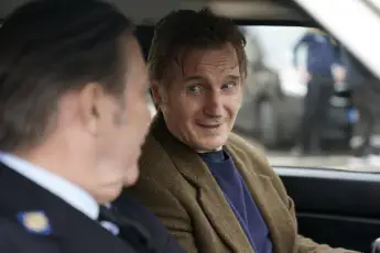 Liam Neeson and Ciaran Hinds Ireland. Liam Neeson and Ciaran Hinds in the (C)Netflix film : In the Land of Saints and Si