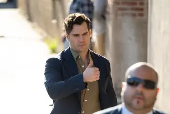 Celebrities At The Jimmy Kimmel Live! Studios Featuring: Henry Cavill Where: Los Angeles, California, United States When