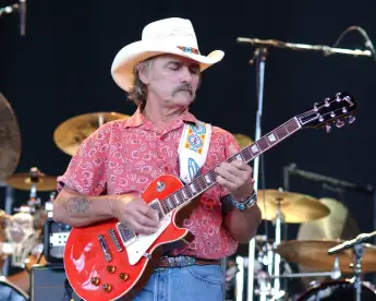 Dickey Betts performs at The Coral Sky Amphitheatre on July 28, 2002. Featuring: Dickey Betts Where: West Palm Beach, Fl