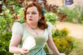 Nicola Coughlan USA. Nicola Coughlan in the (C)Netflix series: Bridgerton - season 3 (2024). LMK106-J10676-170424 Suppli