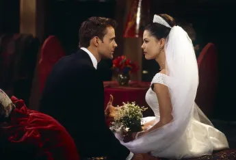 ALL MY CHILDREN, from left: Esta TerBlanche, Cameron Mathison, 1998, 1970-2011. ph: Ann Limongello/? American Broadcasti