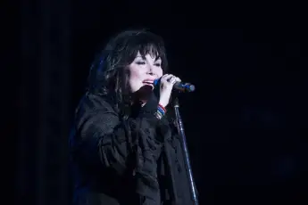 Napa, CA/USA: 5/31/14: Ann Wilson sings with the group Heart at BottleRock Festival. The band has sold over 35 million r
