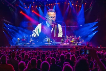 Entertainment Bilder des Tages STOCKHOLM, SVERIGE 20240715 Bruce Springsteen & the E street band spelar pa Strawberry ar
