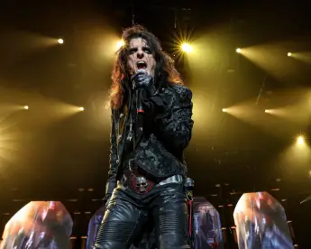 Syndication: The Des Moines Register Rock singer and the godfather of shock rock Alice Cooper brought his theatrical sh