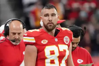 Tight End Travis Kelce (TE 87, Kansas City Chiefs) - Frankfurt 05.11.2023: Kansas City Chiefs vs. Miami Dolphins, NFL, A