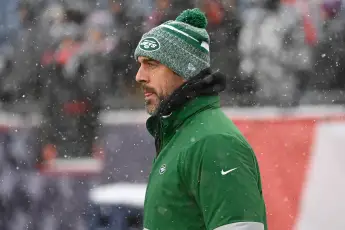 NFL, American Football Herren, USA 2024: Jets vs Patriots JAN 07 Jan 7, 2024; Foxborough, Massachusetts, USA; New York J