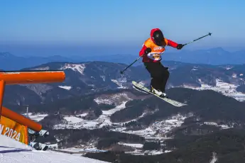 PANCHAUD Alois (SUI), JANUARY 25, 2024 - Feestyle Skiing : Men s Slopestyle Qualification Run during the Gangwon 2024 Wi