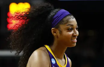 NCAA, College League, USA Womens Basketball: NCAA Tournament Albany Regional-Louisiana State vs Iowa Apr 1, 2024; Albany