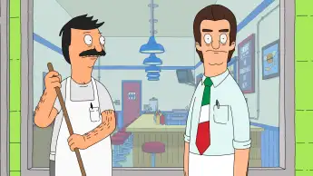 RECORD DATE NOT STATED BOB S BURGERS, from left: Bob Belcher (voice: H. Jon Benjamin), Jimmy Pesto (Jay Johnston), Bull
