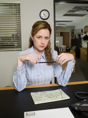 Jenna Fischer as "Pam" in 'The Office'