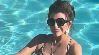 Joan Collins swimsuit